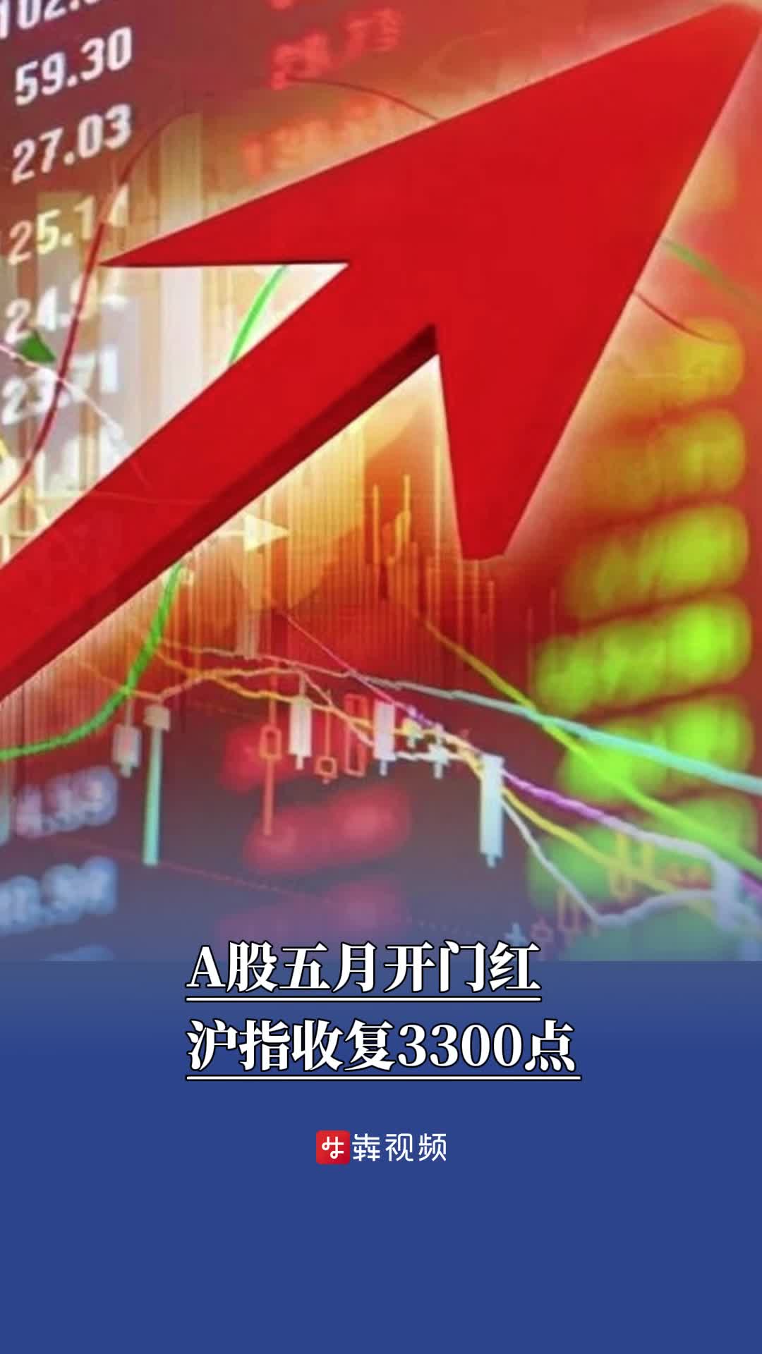 A股五月开门红，沪指收复3300点