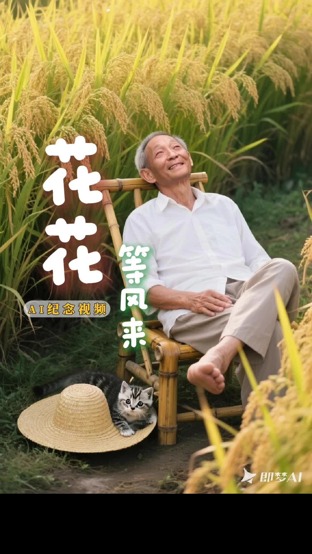 袁隆平逝世四周年 | 花花等风来