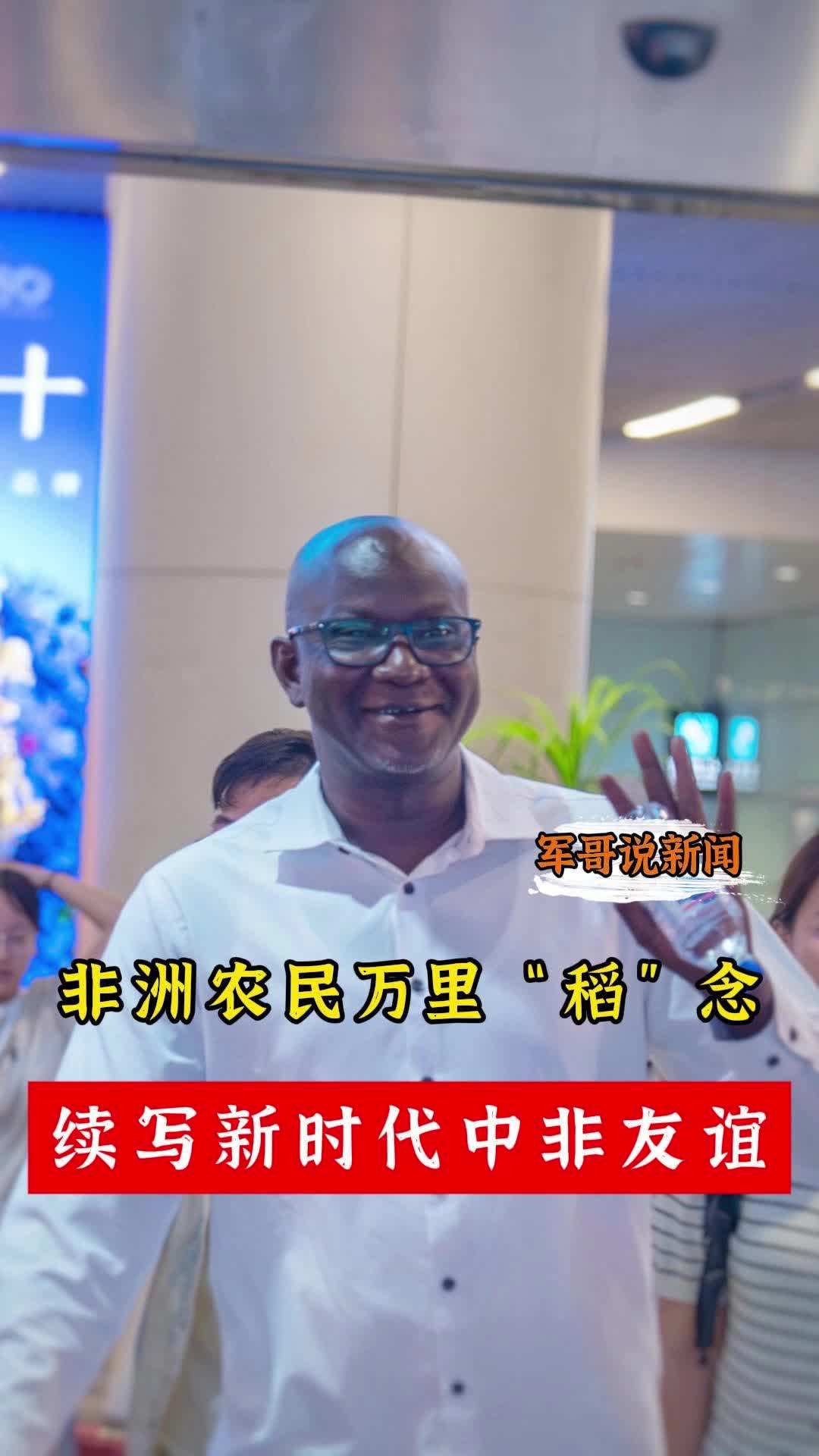 军哥说新闻丨非洲农民万里“稻”念，续写新时代中非友谊
