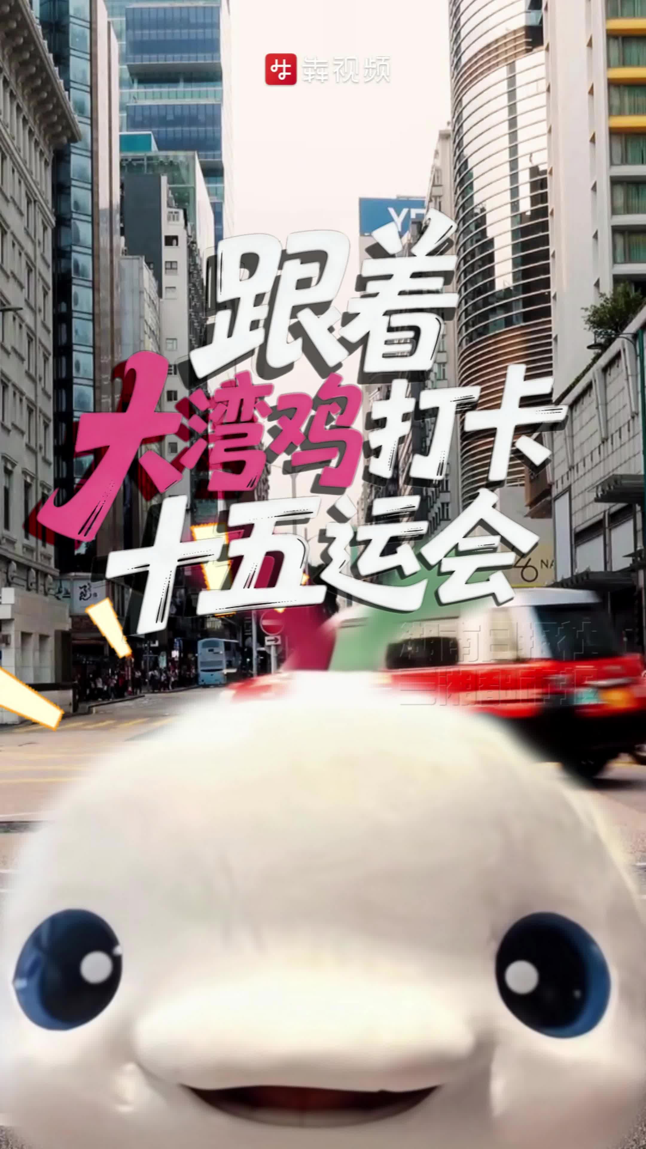 跟着“大湾鸡”打卡十五运会