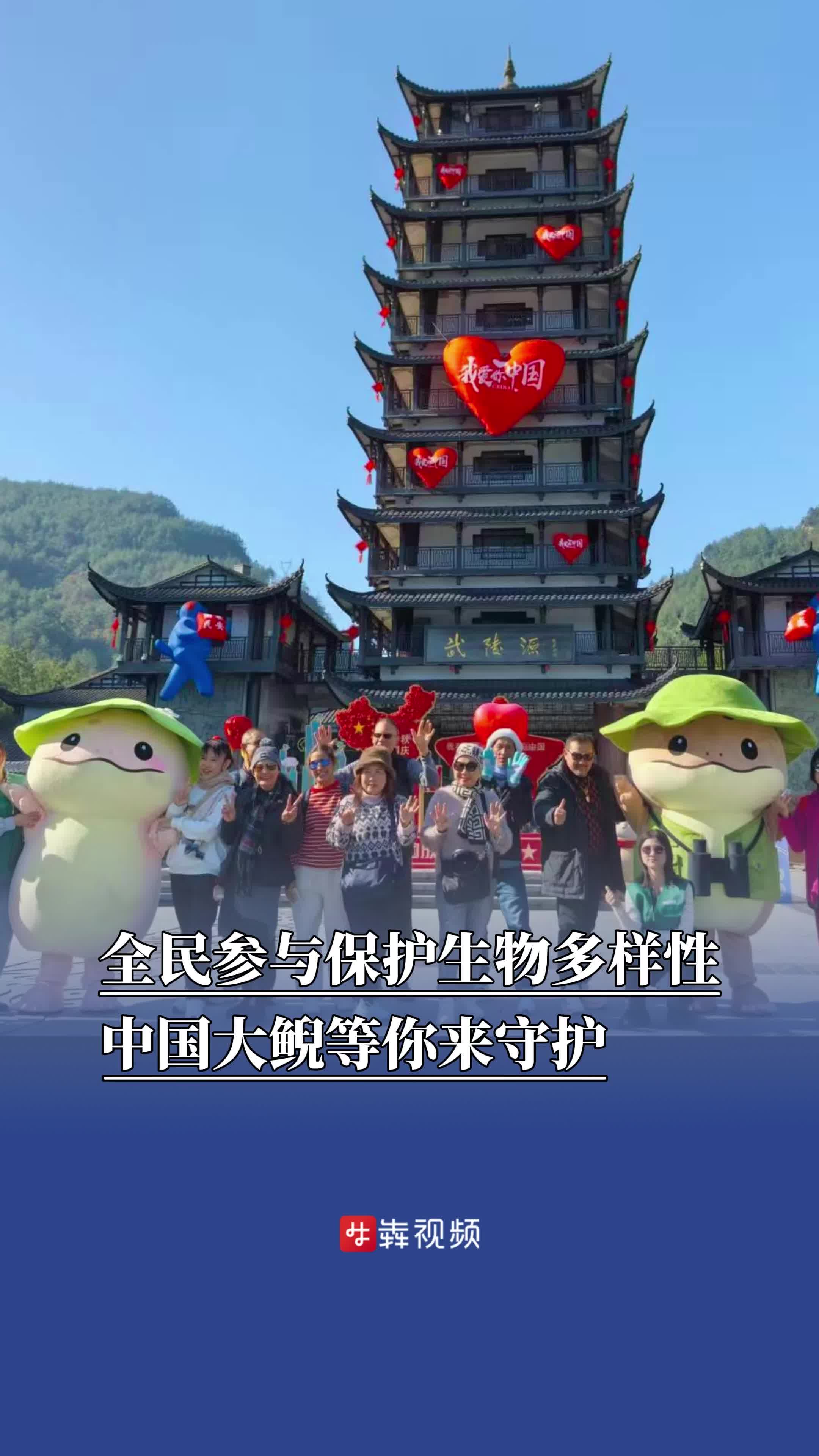 全民参与保护生物多样性，“水中大熊猫”中国大鲵等你来守护