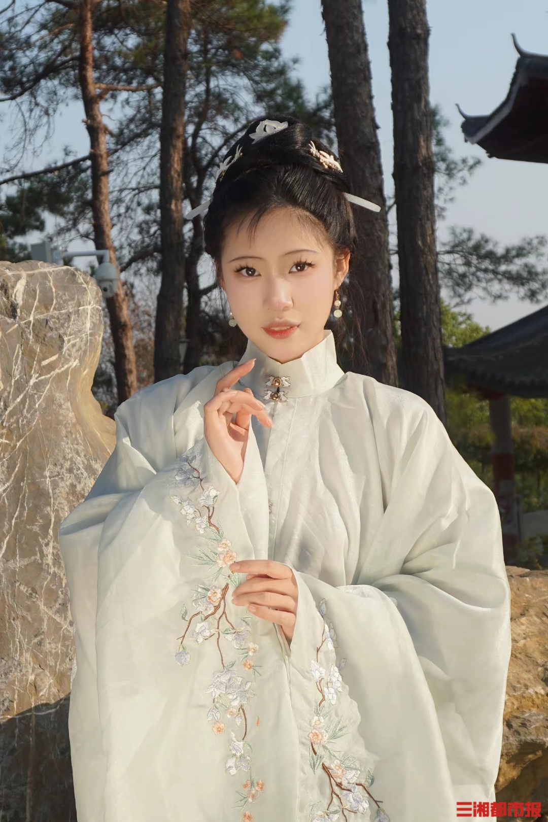 永州"00后"女生:汉服是我的日常-新湖南
