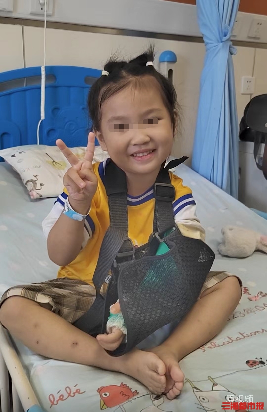 暑假骨折患儿增多，湖南省儿童医院40天收治7742人次