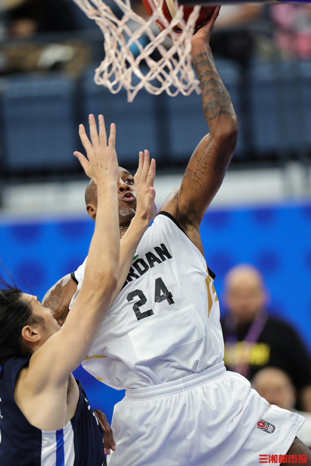 "约旦科比"杰弗森,率领约旦男篮90-71击败中国台北男篮,豪取5连胜晋级