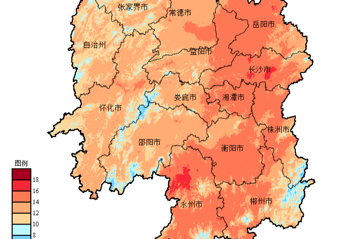 湖南85%的地区均已入春，湘南较常年偏晚8至10天