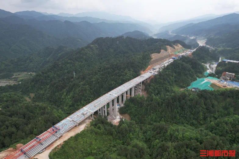 桥梁、公路、隧道……湖南多个在建高速项目有新进展