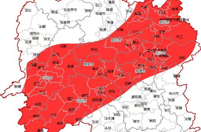 2024防汛火线｜今年第五期暴雨红色预警发布，省内部分地区有大暴雨