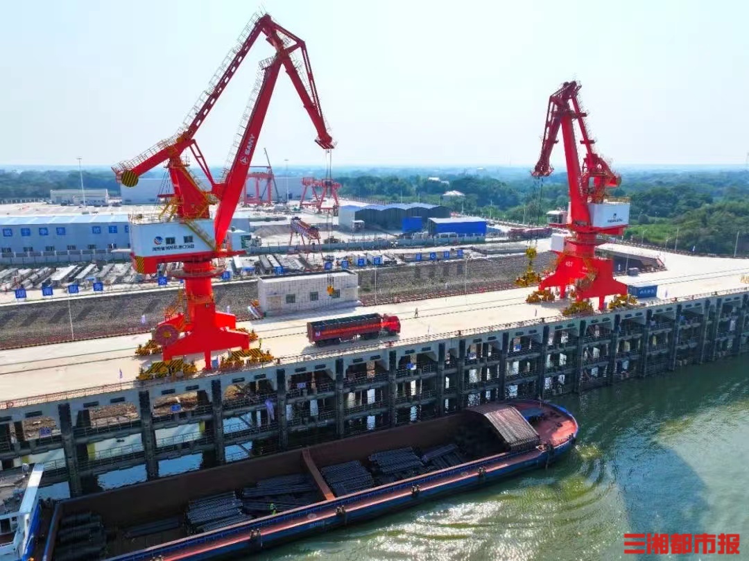 读城 | 虞公港码头上游泊位成功投产试运营 - 城事 - 新湖南