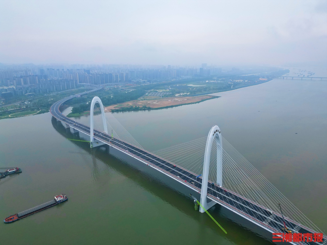 读城丨兴联路大桥进入通车倒计时，长沙交通再添新动脉