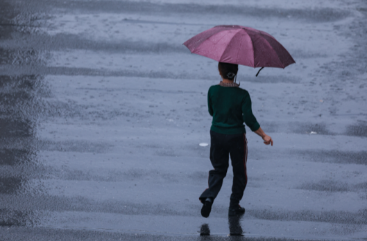 我是刘贵香丨暴雨黄警拉响，瞬间天黑