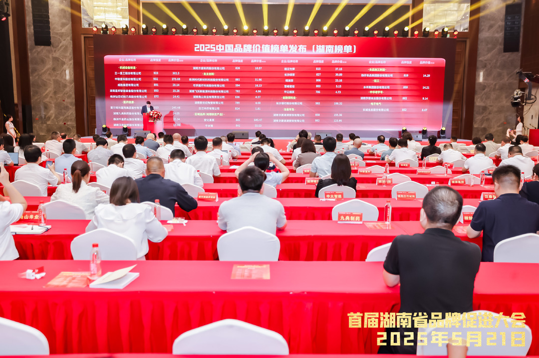 首届湖南省品牌促进大会召开，加速“湘品湘造”品牌矩阵升级