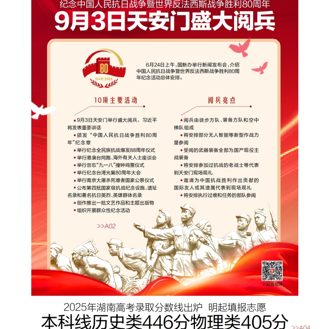  读报|6月25日《三湘都市报》版面速览