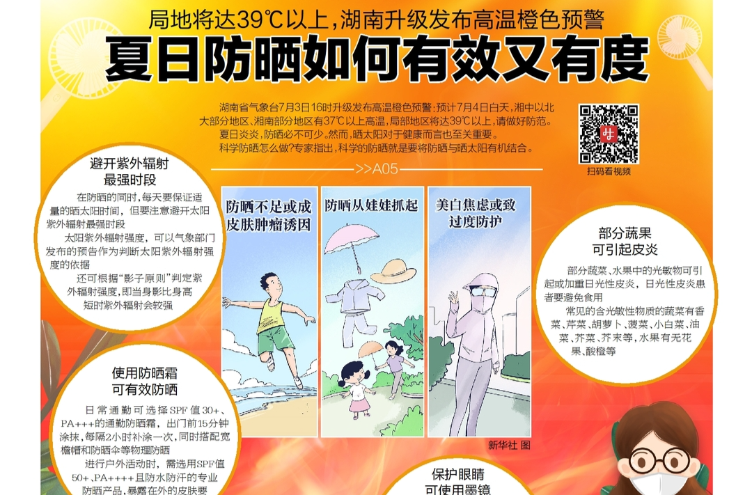 读报|7月4日《三湘都市报》版面速览
