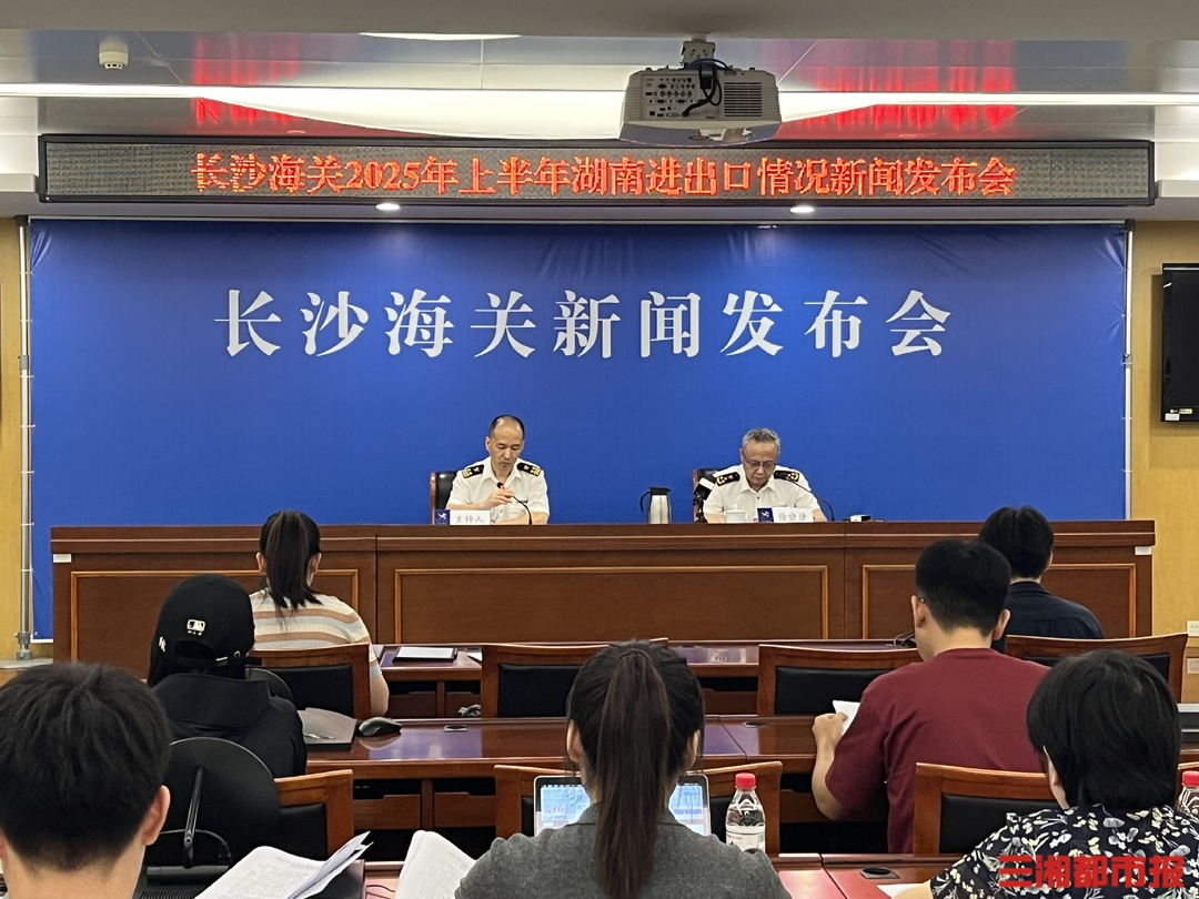快讯│上半年湖南省进出口总值2624.8亿元，居中部第4位