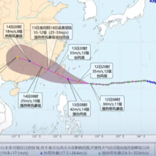 暴雨到大暴雨！台风“杨柳”即将登陆，强降雨将从东南沿海直冲湖南