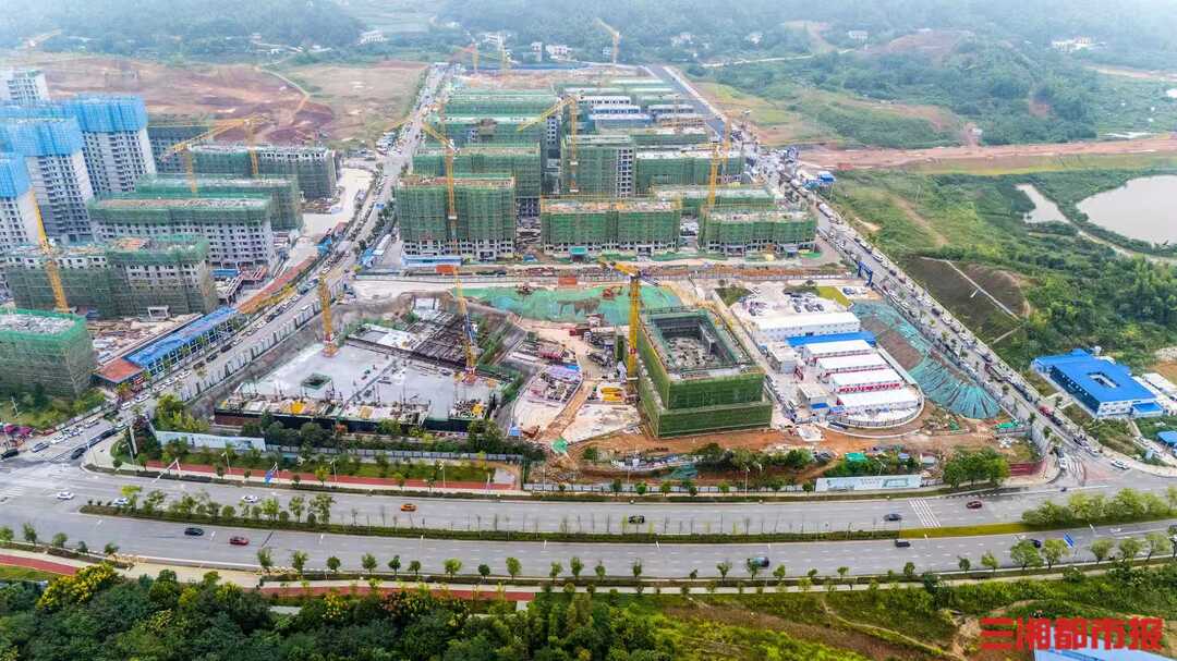 讀城丨長沙梅溪湖教育版圖再擴容，木棉小學2026年建成投用
