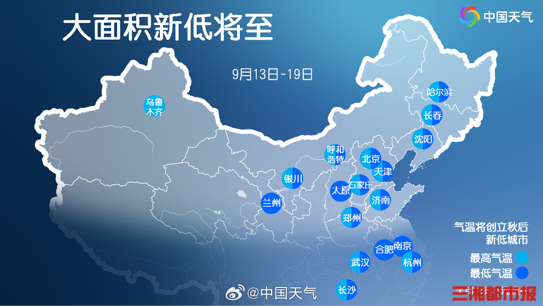 下周北方大面積降溫，京津冀或入秋