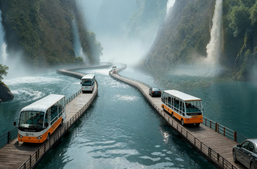 总投资3亿元，打造水上景观！湘西白溪关腾龙谷景区开建