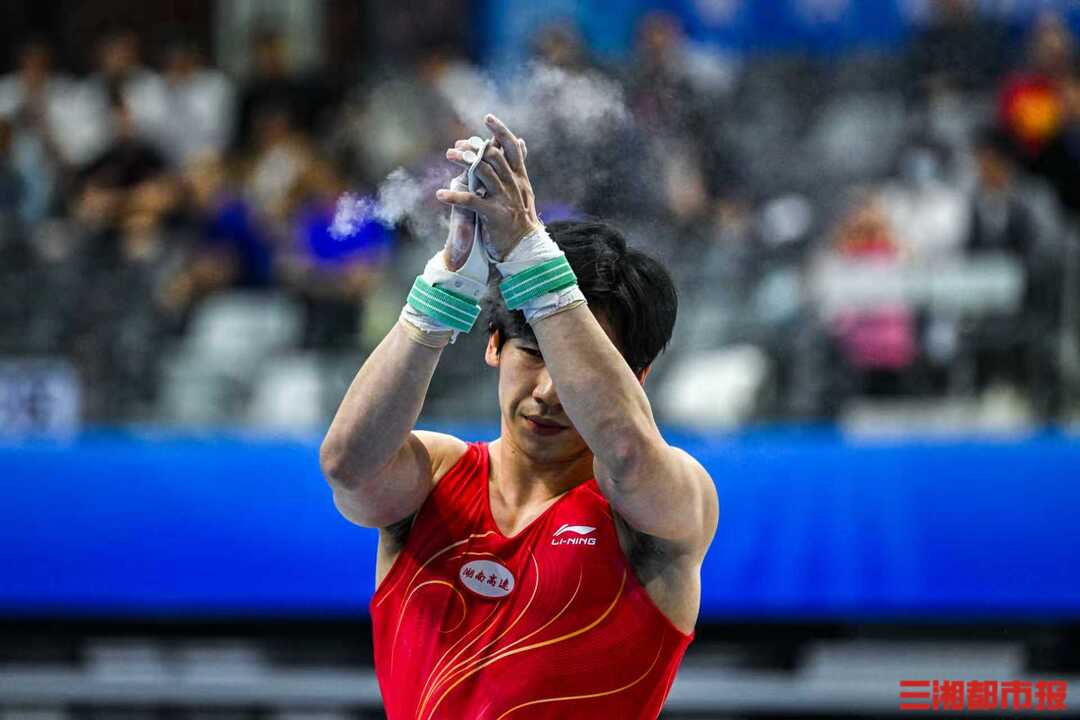 “比赛才刚刚开始”，张博恒领衔湖南体操男团摘银