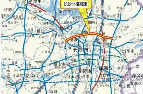 读城 | 初步设计获批！长沙北横高速最新进展来了