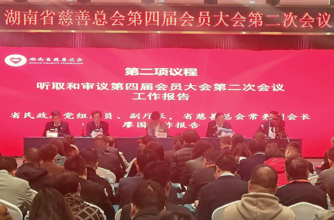 湖南省慈善总会增补一批理事，邓洪波、刘丰华当选为副会长