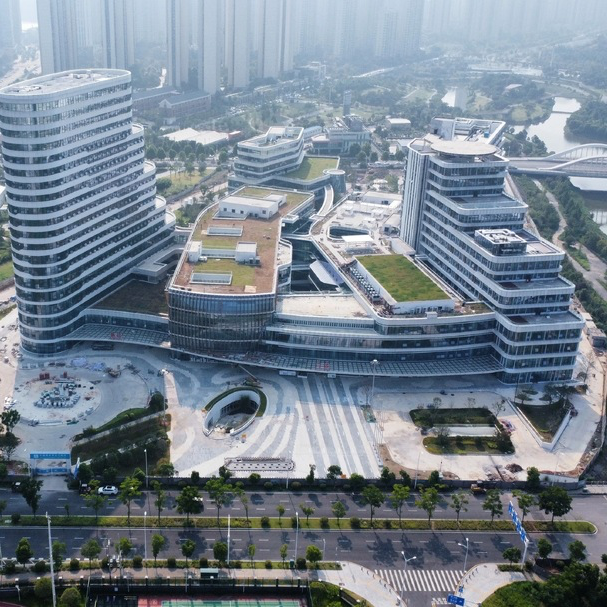 “医疗街”设计，规划床位数1300张！长沙市第二医院年底交付 | 读城 