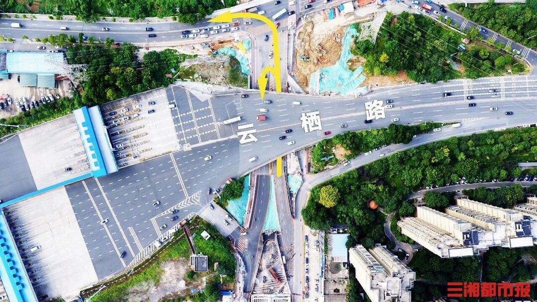 梅浦联络线云栖路下穿涵洞双向通车，梅溪湖含浦片区出行再提速 | 读城