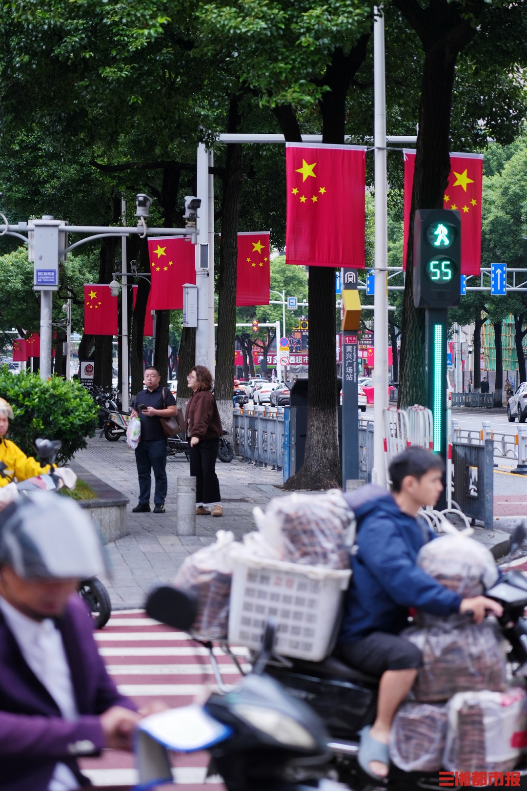 长沙满城中国红｜图集