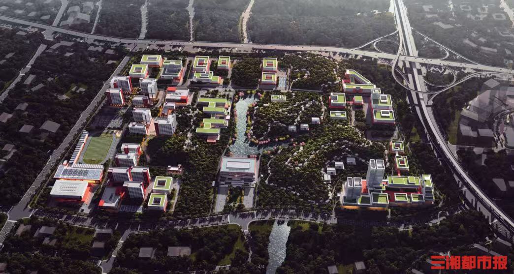 湘江科学中心冲刺12月开园，湖师大新校区2028年迎新｜读城
