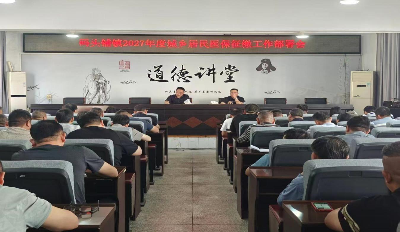 让每个人都有“医”靠！码头铺镇“心贴心”推进2027年度参保工作