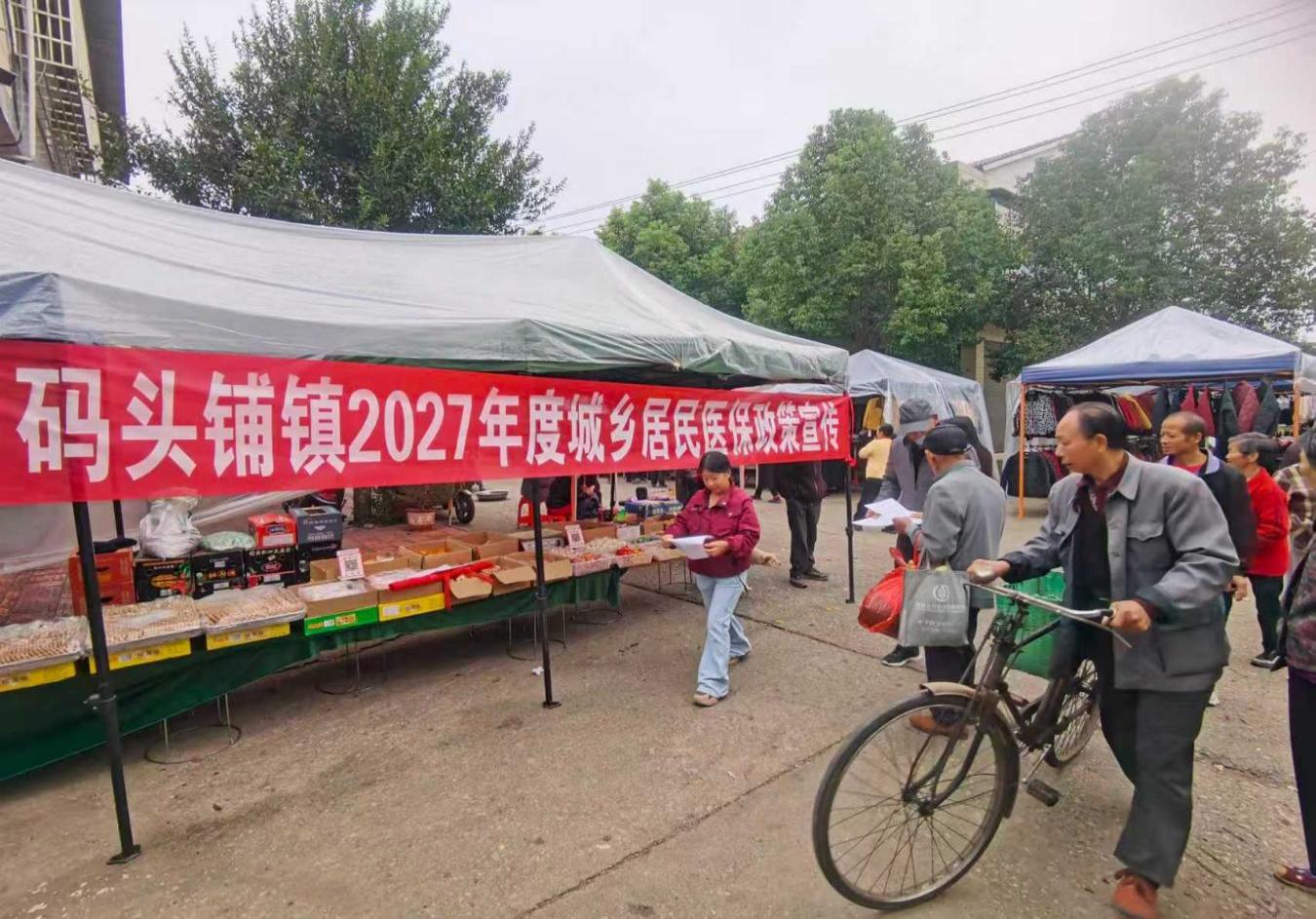 让每个人都有“医”靠！码头铺镇“心贴心”推进2027年度参保工作